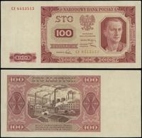 100 złotych 1.07.1948, seria CF, numeracja 64135