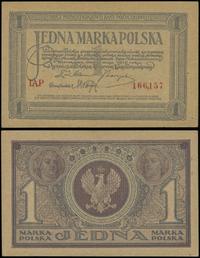 1 marka polska 17.05.1919, seria IAP, numeracja 
