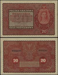 20 marek polskich 23.08.1919, seria II-DY, numer