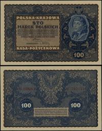 100 marek polskich 23.08.1919, seria IG-F, numer