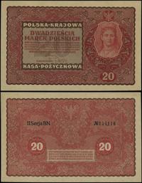 20 marek polskich 23.08.1919, seria II-BN, numer