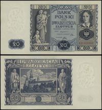 20 złotych 11.11.1936, seria AH, numeracja 14099
