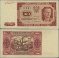 100 złotych 1.07.1948, seria EC, numeracja 20388