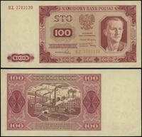 100 złotych 1.07.1948, seria HZ, numeracja 37031