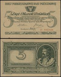 5 marek polskich 17.05.1919, seria D, numeracja 