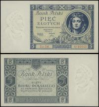 5 złotych 2.01.1930, seria DM, numeracja 6180045