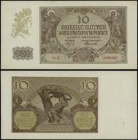 10 złotych 1.03.1940, seria K, numeracja 1439156