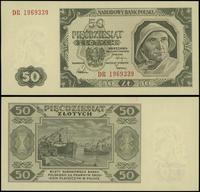 50 złotych 1.07.1948, seria DR, numeracja 196933