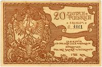 20 złotych=3 ruble 1916, POLSKI SKARB WOJSKOWY, 