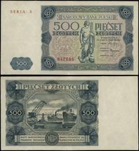500 złotych 15.07.1947, seria S, numeracja 84768