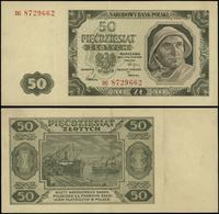 50 złotych 1.07.1948, seria BG, numeracja 872966