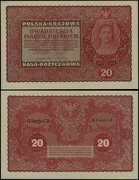 20 marek polskich 23.08.1919, seria II-CR, numer