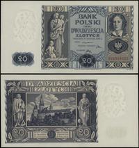 20 złotych 11.11.1936, seria BV, numeracja 69490