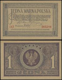 1 marka polska 17.05.1919, seria IAT, numeracja 