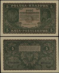 5 marek polskich 23.08.1919, seria II-DF, numera
