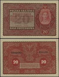 20 marek polskich 23.08.1919, seria II-DQ, numer