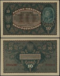 10 marek polskich 23.08.1919, seria II-BB, numer