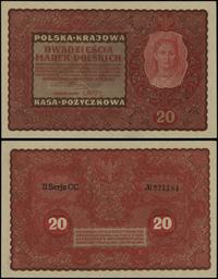 20 marek polskich 23.08.1919, seria II-CC, numer