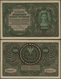 500 marek polskich 23.08.1919, seria II-U, numer
