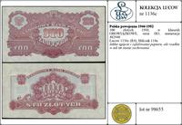 Polska, 100 złotych, 1944