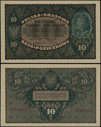 10 marek polskich 23.08.1919, seria II-CT, numer