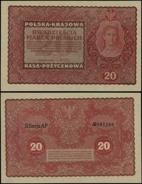 20 marek polskich 23.08.1919, seria II-AP, numer