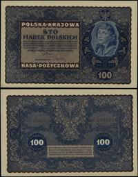 100 marek polskich 23.08.1919, seria IC-I, numer