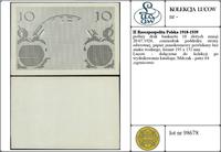 Polska, próbny druk banknotu 10 złotych, emisji 20.07.1926