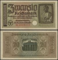 20 marek (Reichsmark) bez daty, seria M, numerac