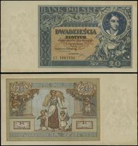 20 złotych 20.06.1931, seria CT, numeracja 38615
