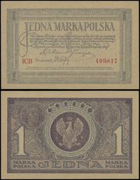 1 marka polska 17.05.1919, seria ICB, numeracja 