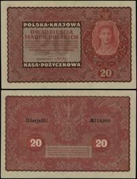 20 marek polskich 23.08.1919, seria II-BU, numer