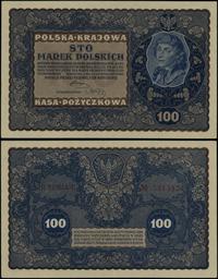 100 marek polskich 23.08.1919, seria IG-U, numer