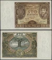 100 złotych 9.11.1934, seria BK, numeracja 86773