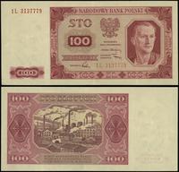 100 złotych 1.07.1948, seria IL, numeracja 31377
