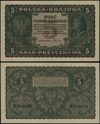 5 marek polskich 23.08.1919, seria II-BS, numera