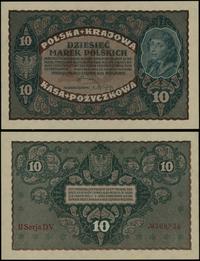 10 marek polskich 23.08.1919, seria II-DV, numer