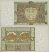 50 złotych 1.09.1929, seria DM, numeracja 472388