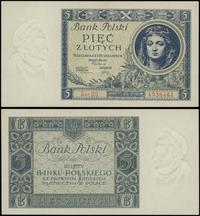 5 złotych 2.01.1930, seria DG, numeracja 4536464