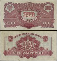 100 złotych 1944, w klauzuli OBOWIĄZKOWE, seria 