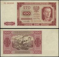 100 złotych 1.07.1948, seria FL, numeracja 24102