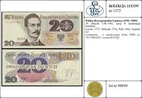 Polska, 20 złotych, 1.06.1982