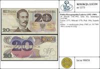 Polska, 20 złotych, 1.06.1982