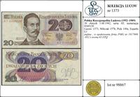 Polska, 20 złotych, 1.06.1982