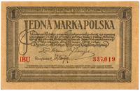 1 marka polska 17.05.1919, seria IBU, Miłczak 19