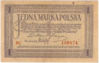 1 marka polska 17.05.1919, seria PC, Miłczak 19a
