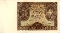 100 złotych 9.11.1934, seria BM, ciekawa odmiana