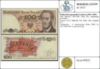 Polska, 100 złotych, 1.06.1986