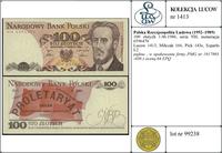 Polska, 100 złotych, 1.06.1986