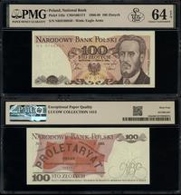 Polska, 100 złotych, 1.06.1986